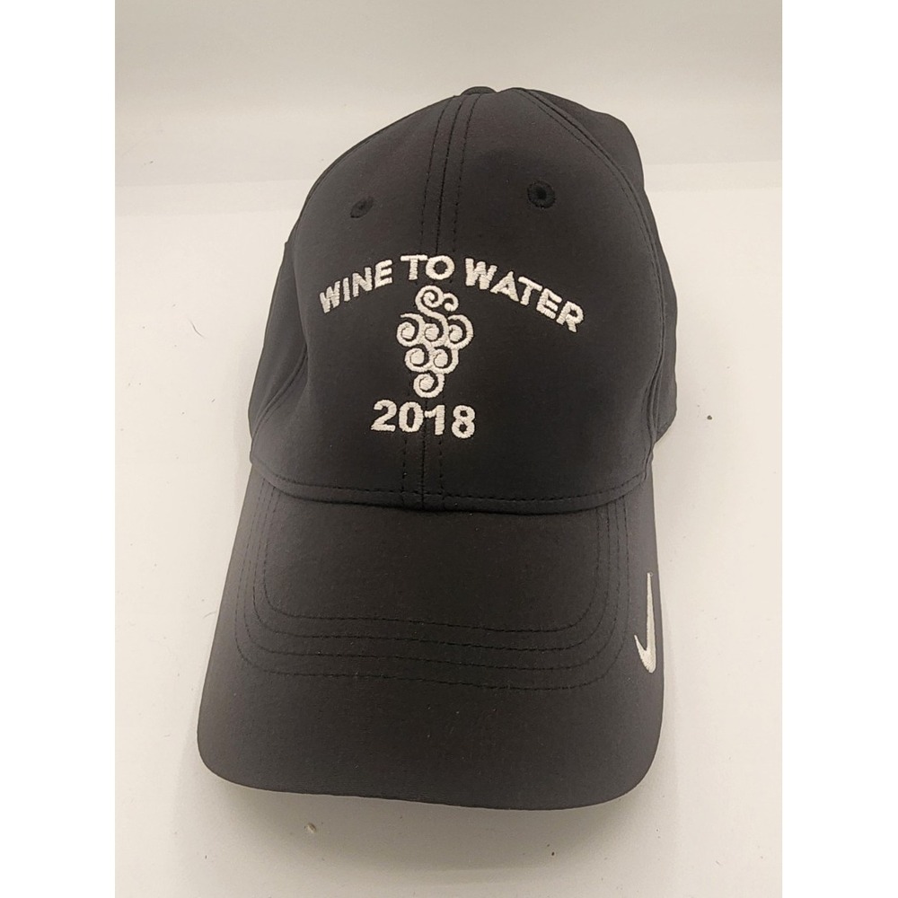 Nike Golf Legacy91 Dri-FIT Hat Black Wine To Water 2018 15 Years 779797-010 NEW